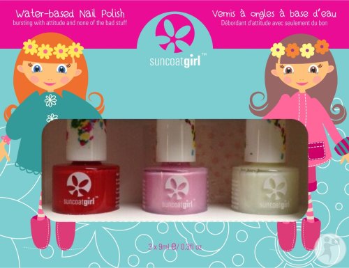 Suncoatgirl Gift Set Ballerina Beauty Nail Polish 3x9ml