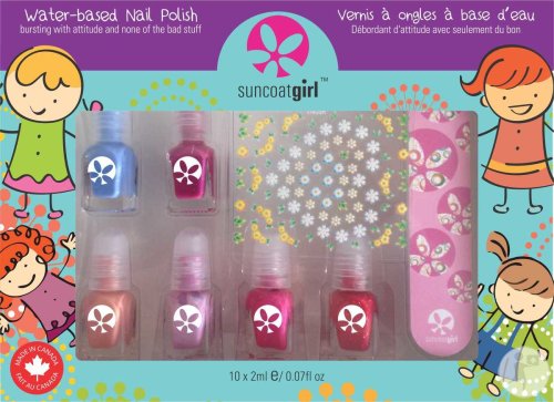 SunCoatGirl Gift Sets Mini Mani 6 Nail Polish