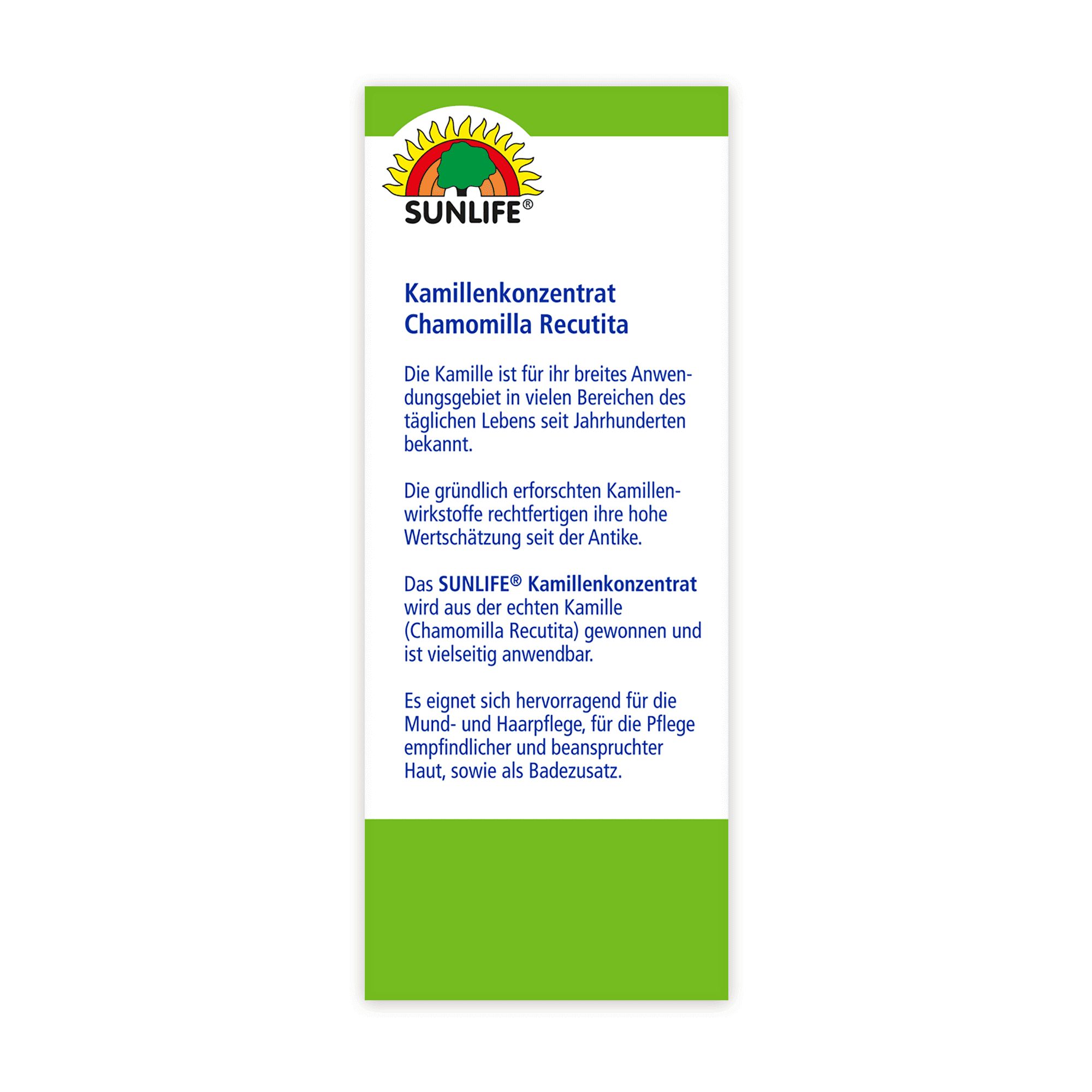 SUNLIFE® chamomile concentrate