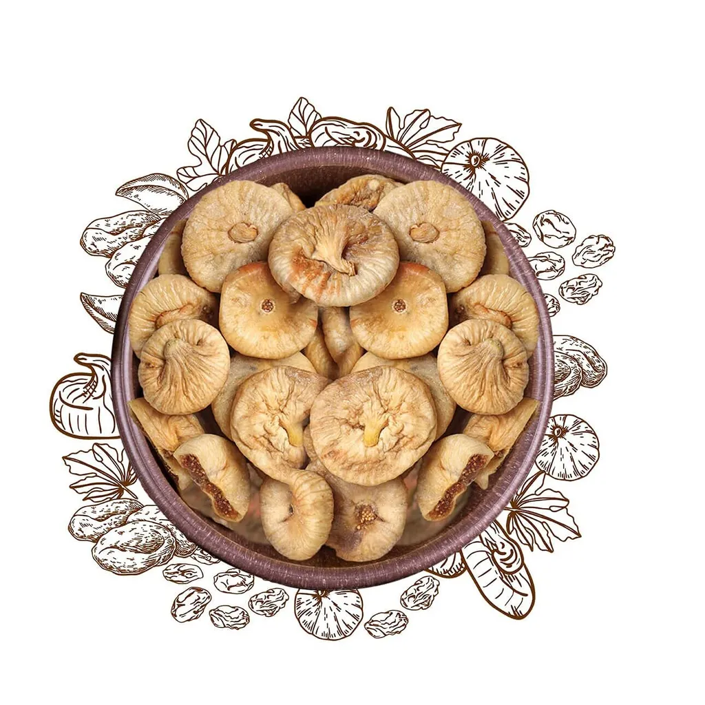 Sunnah Shop® Dried Figs from Turkey 1 KG - unsweetened & unsulfured | dried fruits figs for muesli and bowls
