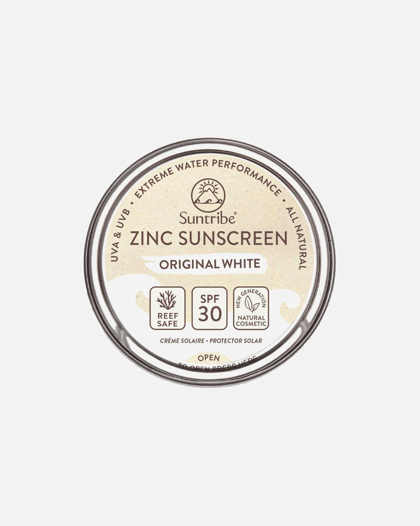 Suntribe Sunscreen Zinc Sunscreen - Original White SPF30