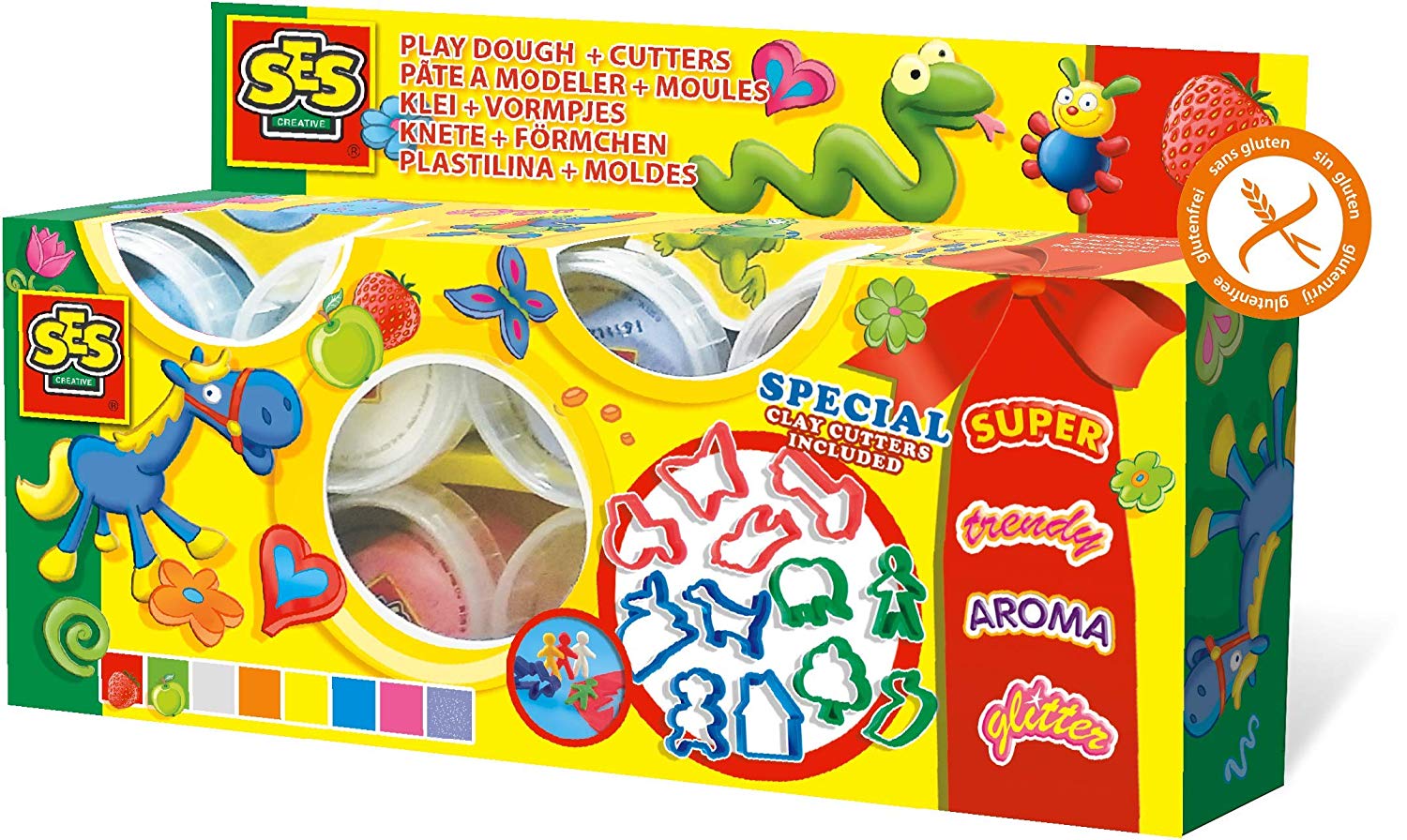 SES Creative Super Clay And Cutters Set