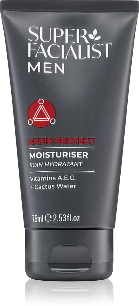 Super Facialist For Men Protect Moisturizing Day Cream SPF 10