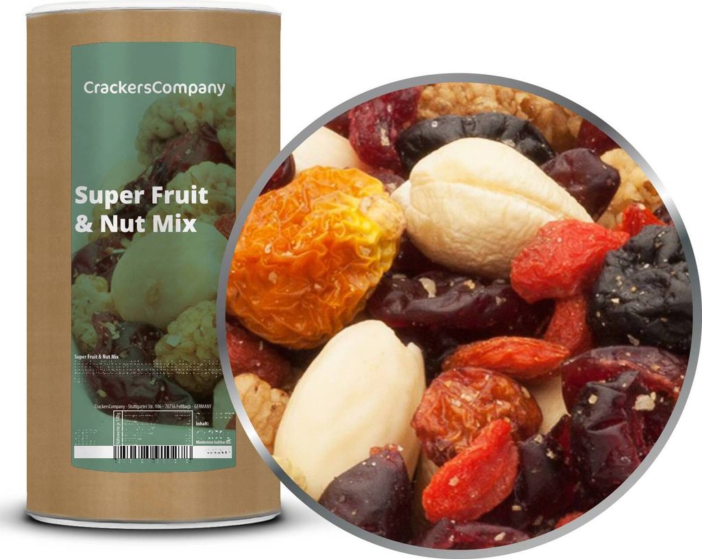 SUPER FRUIT & NUT MIX membrane can large 650g