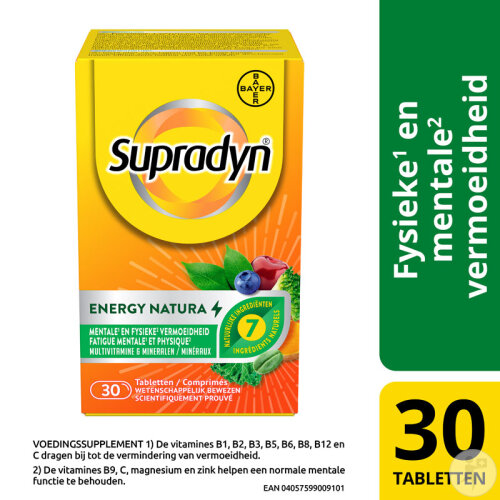 Supradyn Energy Natura 30 tablets