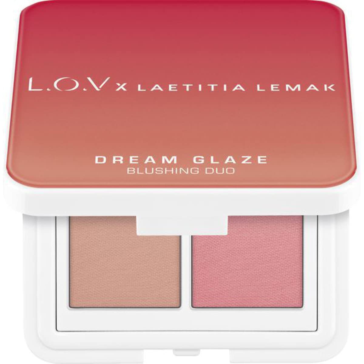 L.O.V - Rouge palette - x Laetitia Lemak - Dream Glaze Blushing Duo, ‎mixed