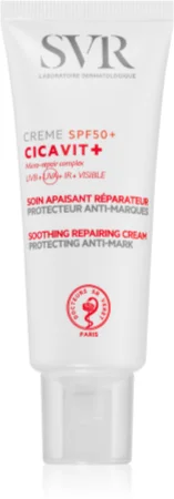 SVR Cicavit+ soothing and regenerating cream with high UV protection