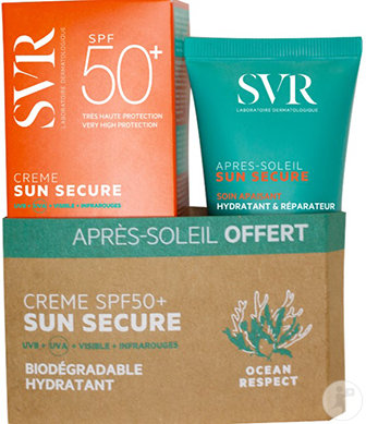 SVR Lot Sun Secure After Sun Cream SPF50+ 50ml Offered