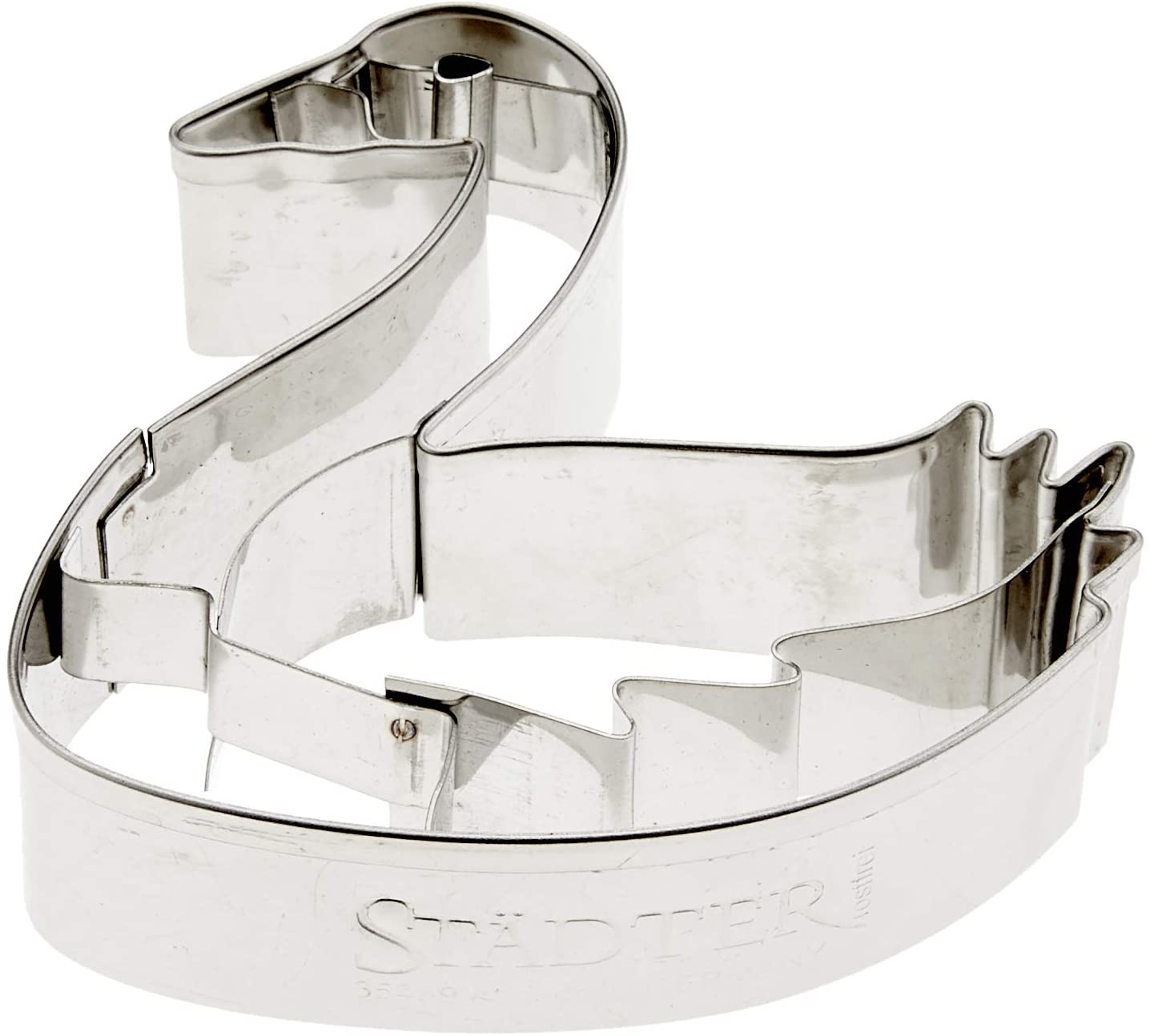 Staedter Swan Cutters Stainless Steel Stamping of Towns, 6.5 cm, Cookie Cutter