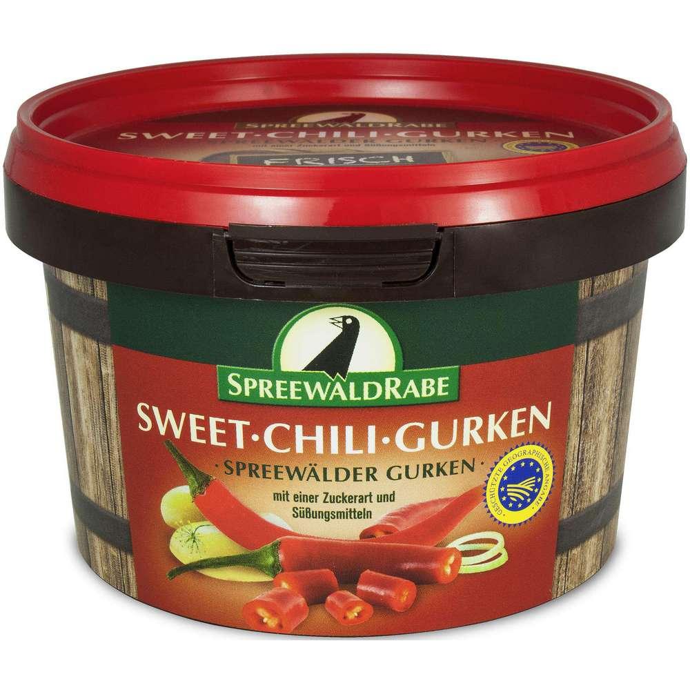 Sweet chili cucumbers, 300g tub