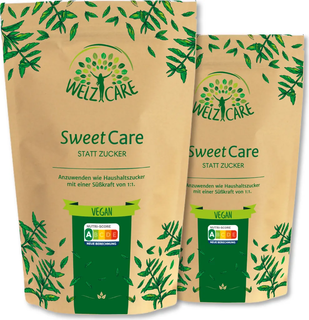 SweetCare statt Kristallzucker - 2 x 1Kg - (2er Pack)