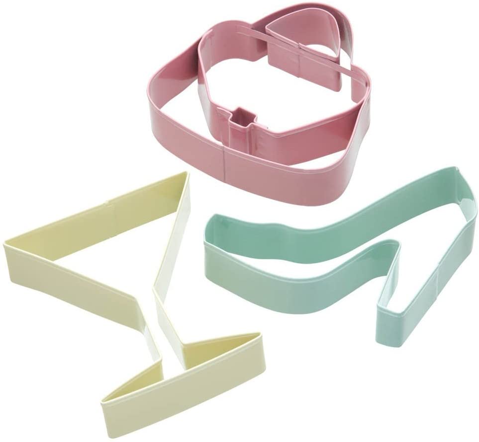 Sweetly Does It Glamourous Cookie Cutters, Set of 3