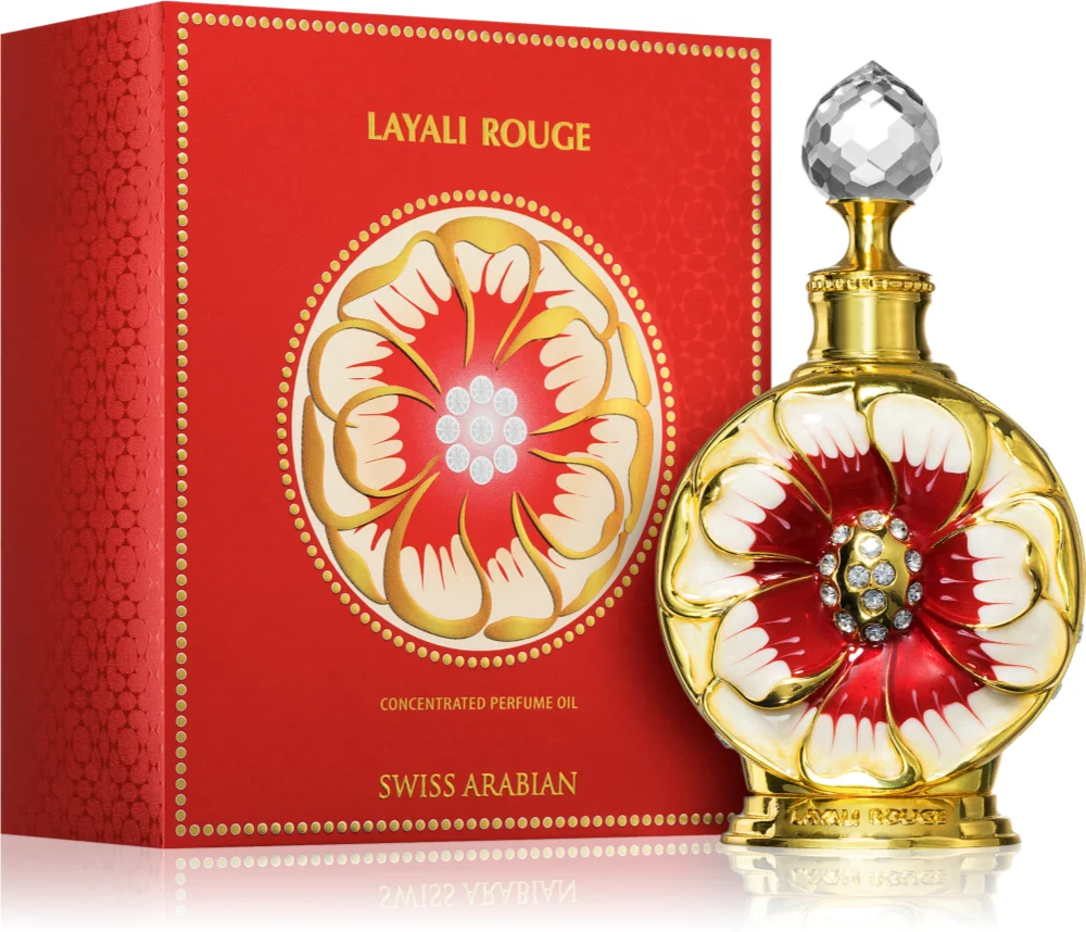 Swiss Arabian Layali Rouge perfumed oil for women