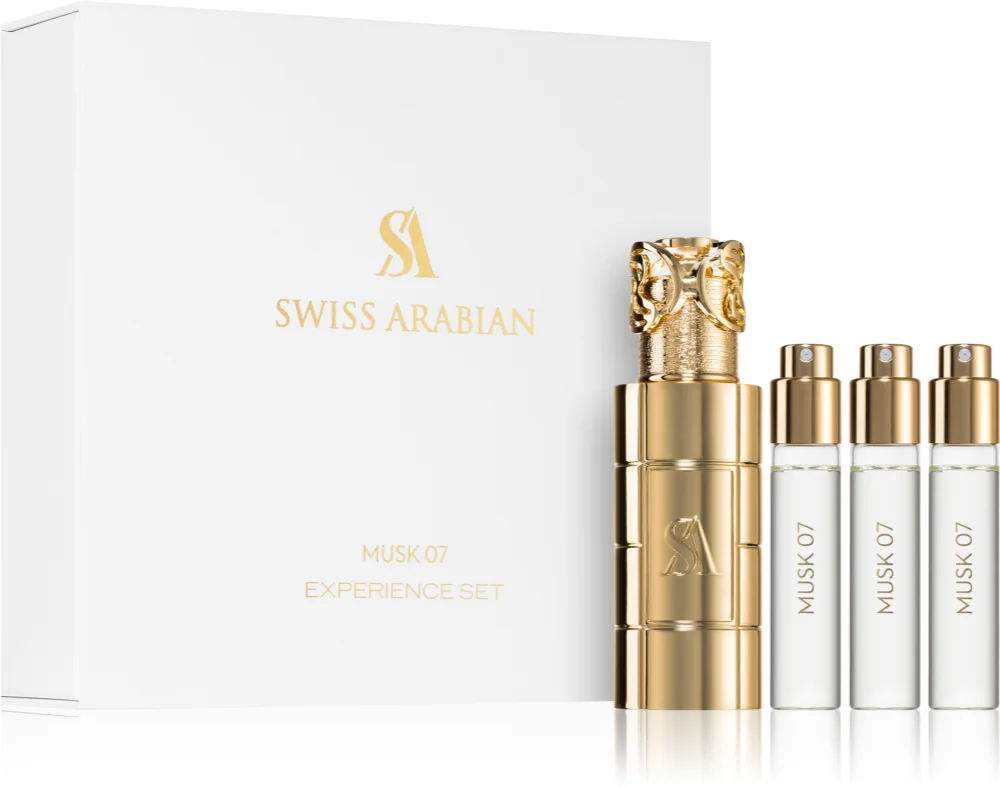 Swiss Arabian Musk 07 Experience set travel set for women