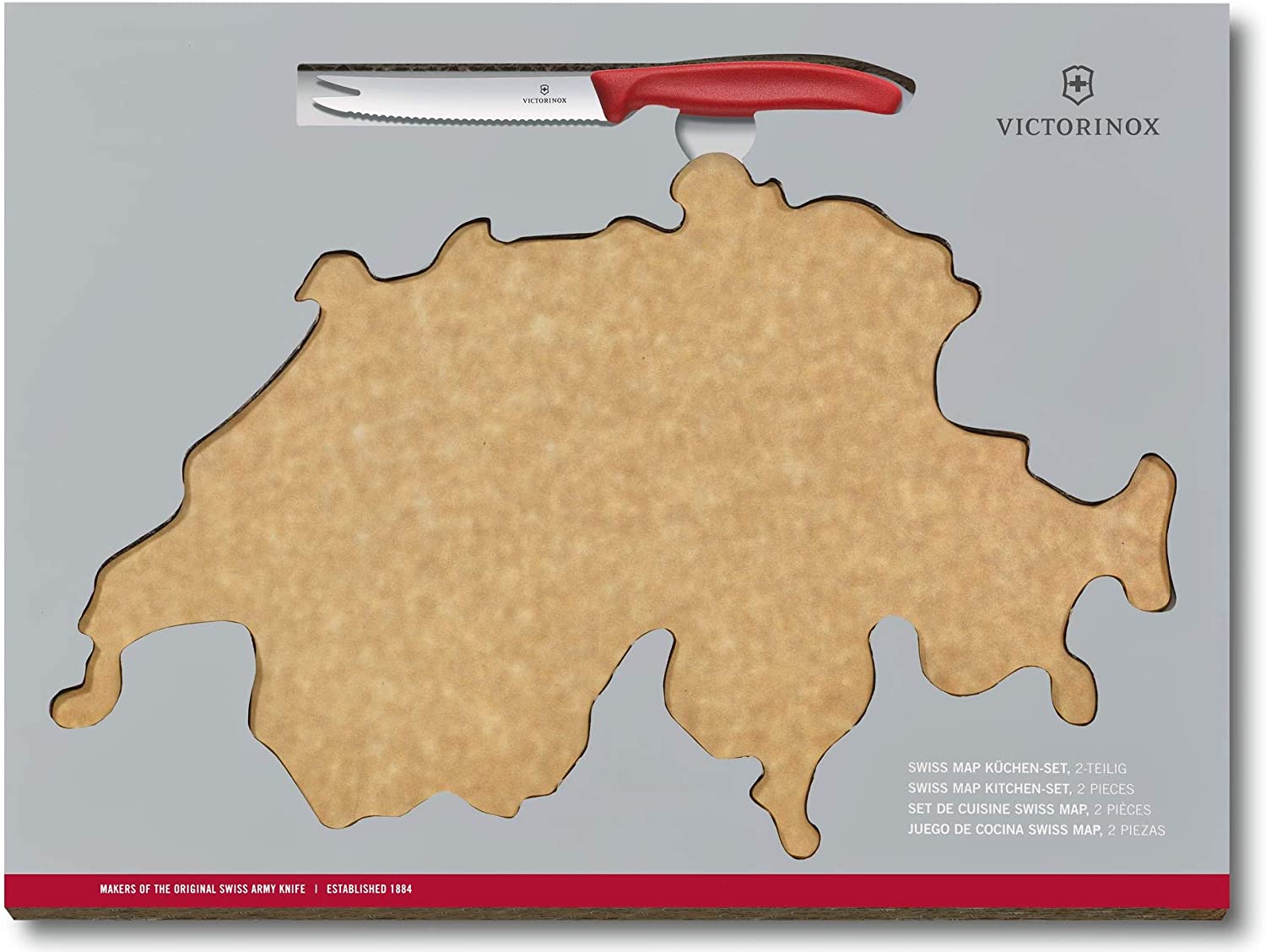 Victorinox Swiss Map Kitchen Set, Set of 2