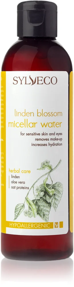 Sylveco Face Care Linden Blossom cleansing micellar water with moisturizing effect