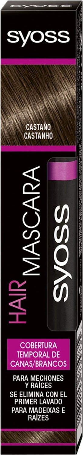 Syoss Castaño Hair Mascara