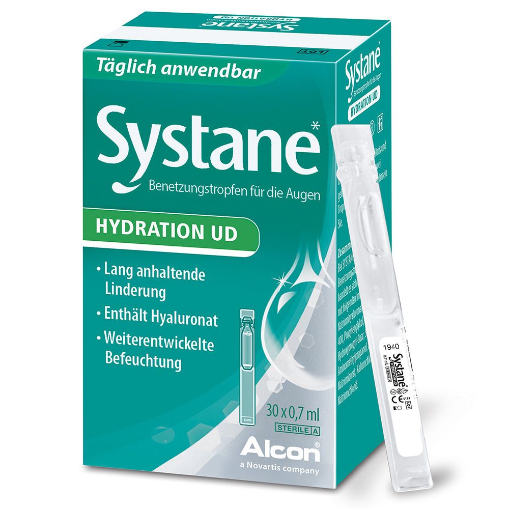 Systane hydration and wetting drops