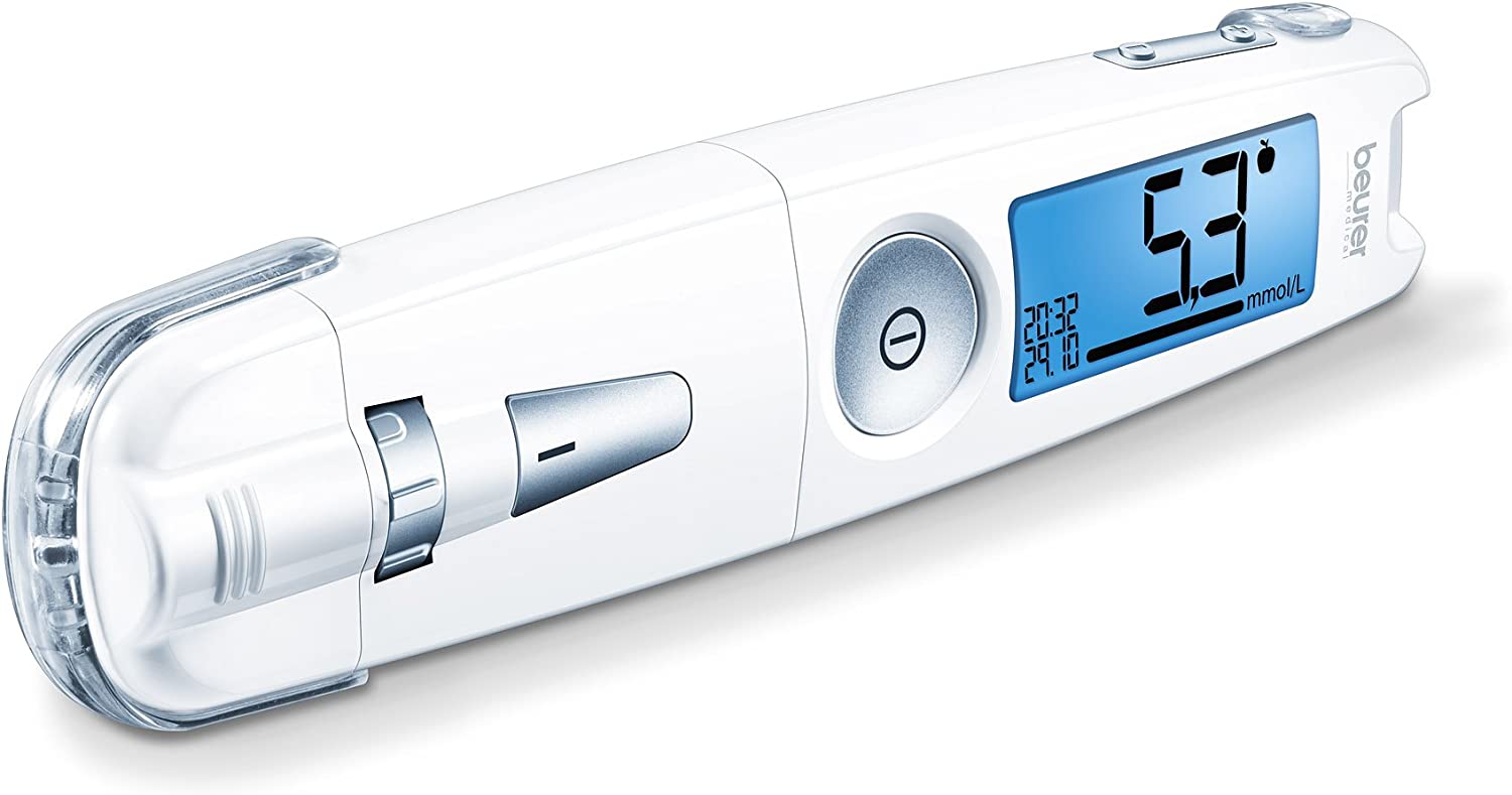 Beurer GL 50 mmol/L Blood Glucose Monitoring System, White