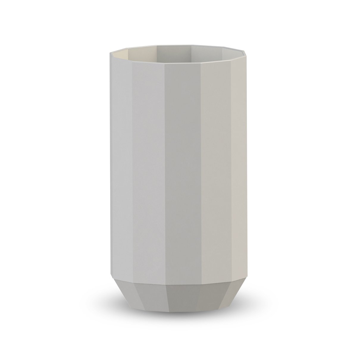 Cooee Design Edge Vase 25 Cm Light Grey