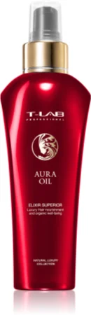 T-LAB Professional Aura Oil Elixir Superior nourishing oil for the hair