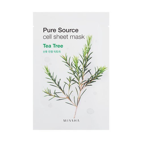 Missha Pure Source Sheet Mask (Tea Tree) [Pack Of 1]