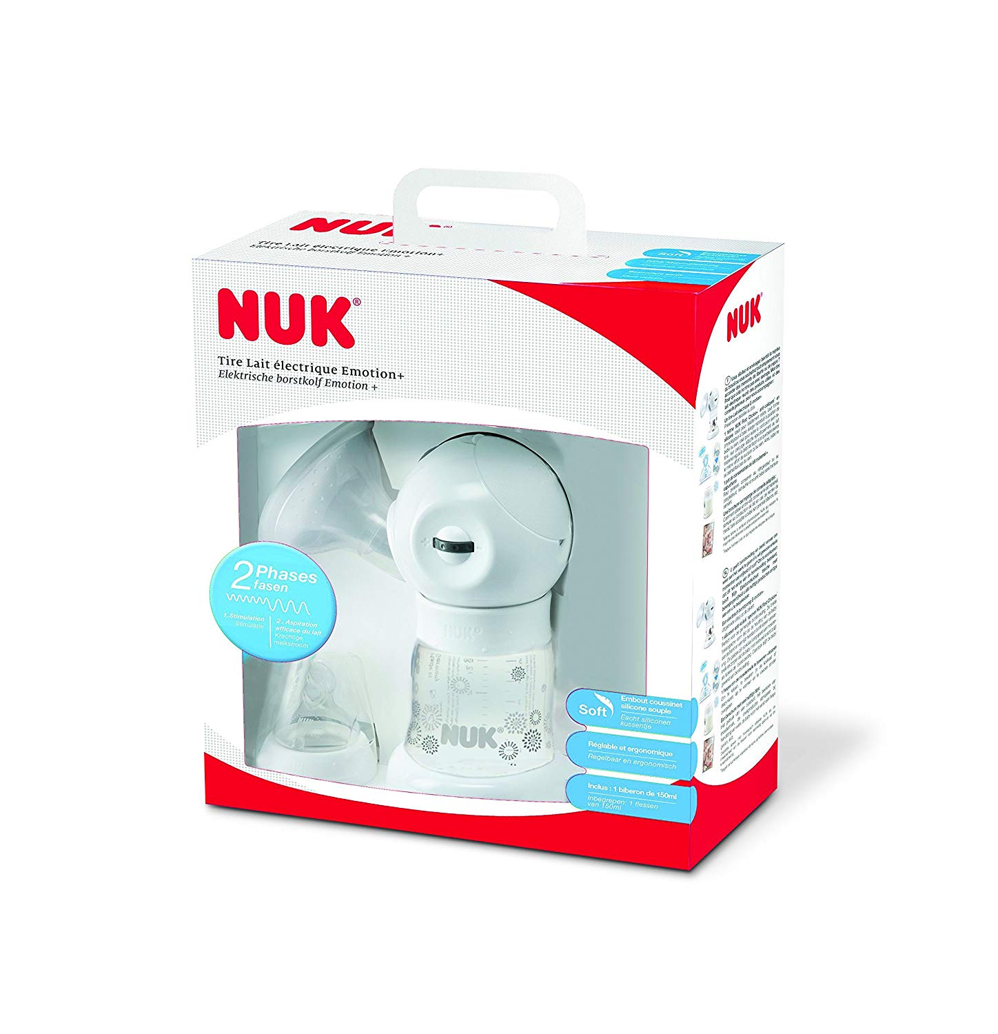 NUK E Motion+ Electric Milk Pusher