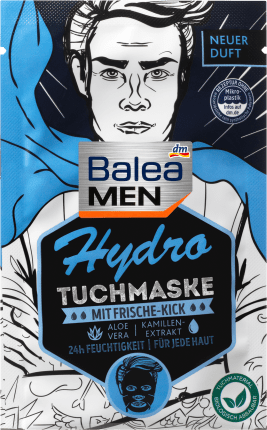 Balea MEN Hydro cloth mask, 1 pc