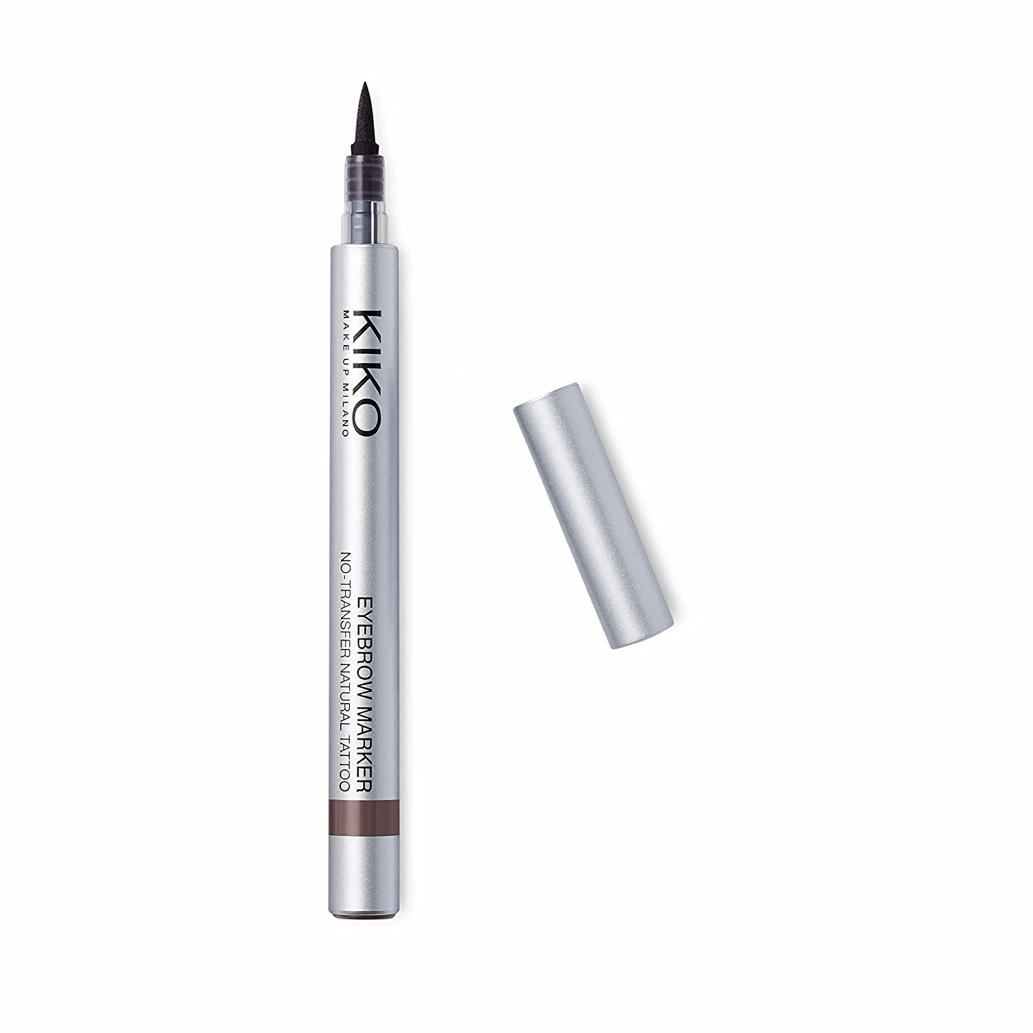 Kiko Milano Eyebrow Marker 03 Non-Staining Eyebrow Pencil for Pulling and Refilling, brunettes ‎03 black