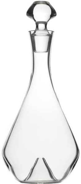 Stölzle Lausitz Spirits Carafe Mouth-Blown / Glass Carafe 1 Litre with Lid / High-Quality Crystal Glass Carafe Suitable as Whisky Carafe, Rum Carafe, Gin Carafe, Cognac Carafe