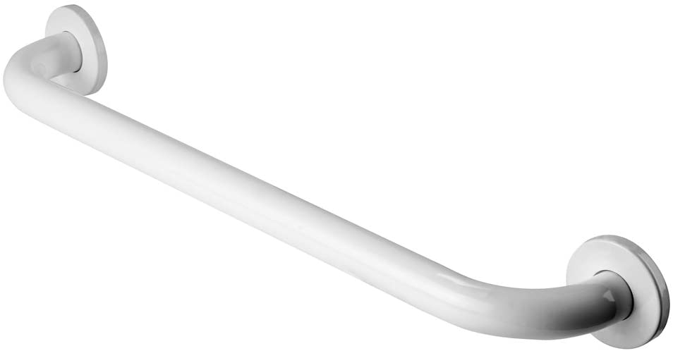 60 Cm Long Solid White Safety Handle Bar Assist Handle For Wash Basin, Toil