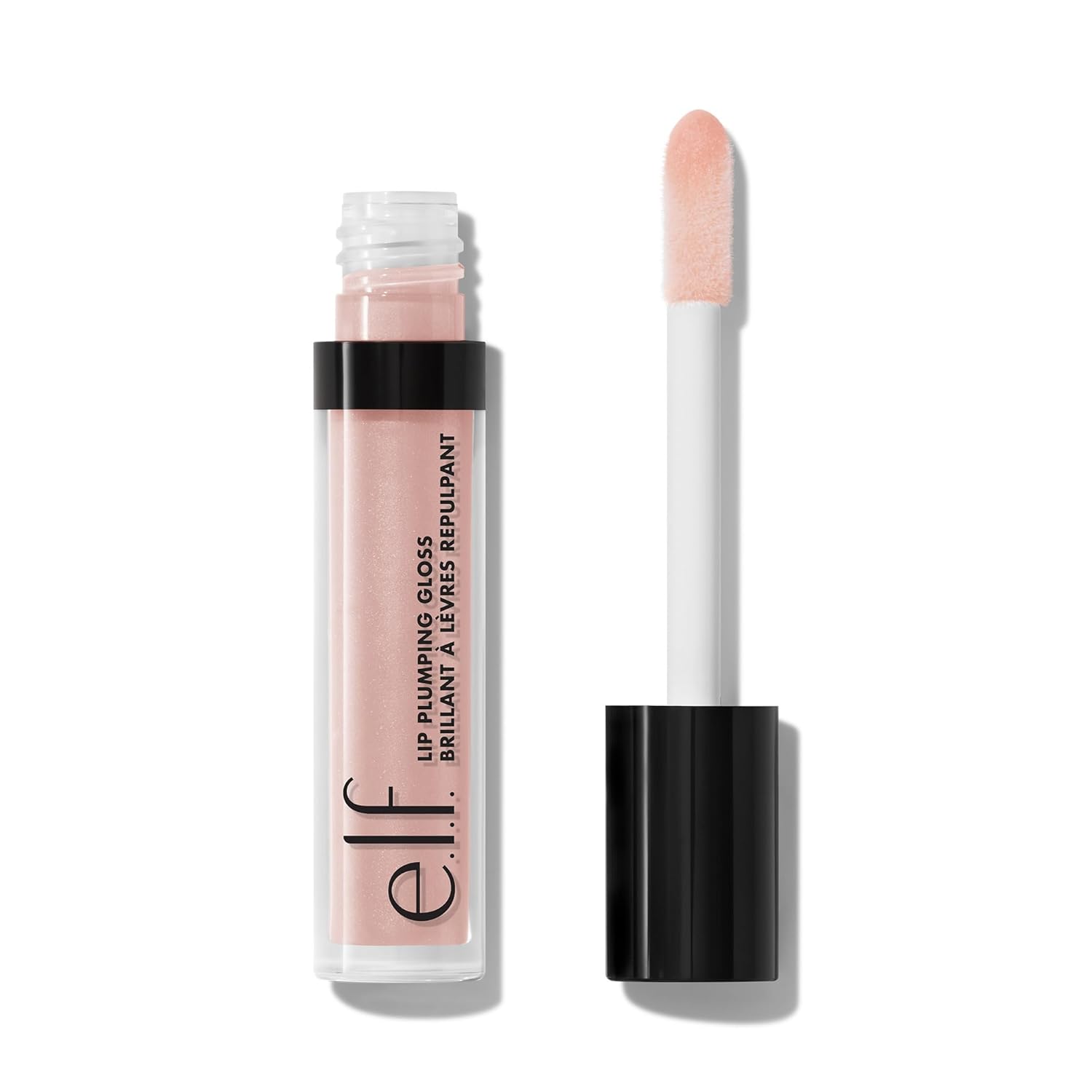 eleven. Lip Plumping Gloss, High Gloss Liquid Lip Color, Provides Fuller Lips and a Fuller Pout, Moisturizing Formula, Vegan & Cruelty Free, Pink Cosmo, 2.7 ml