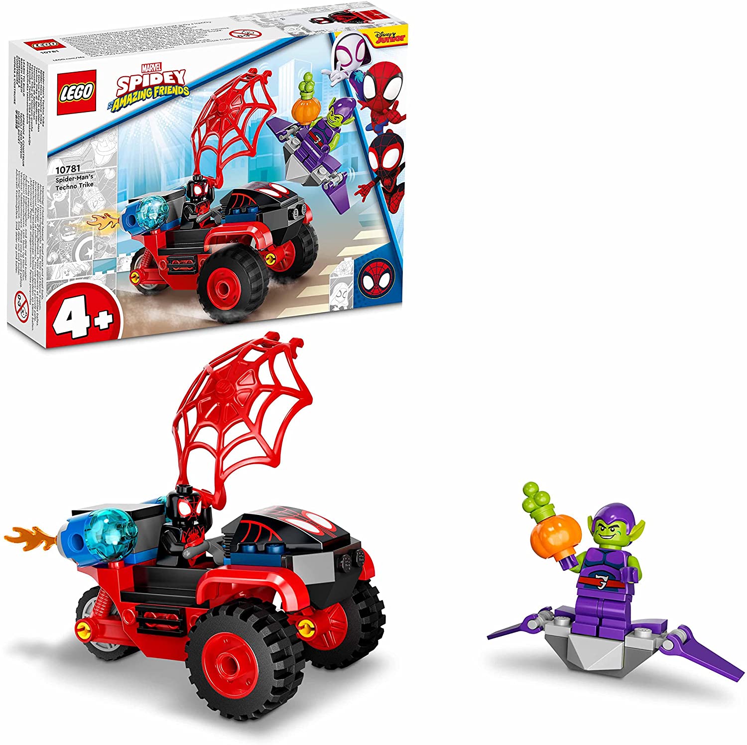 LEGO 10781 Marvel Spidey und Seine Super-Freunde Miles Morales: Spider-Mans