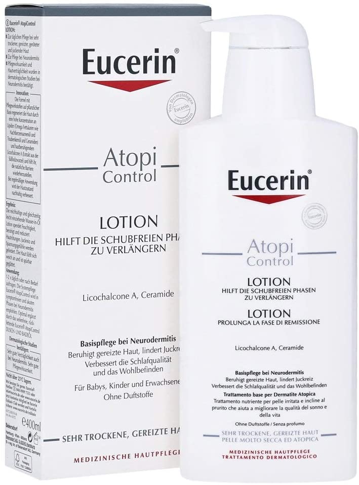 Eucerin AtopiControl Lotion 400 ml Pack of 3