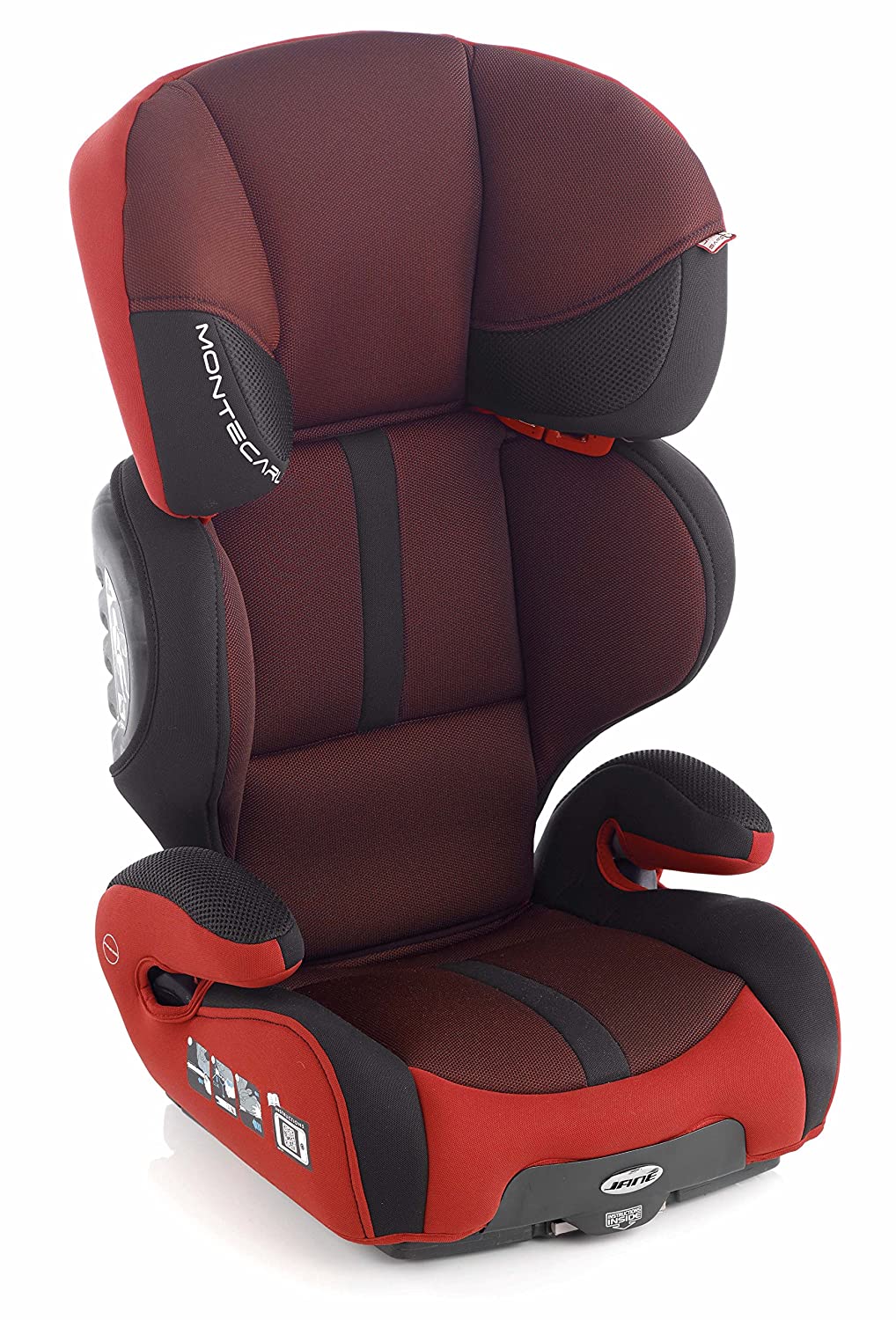 Jane Montecarlo R1 Booster Seat Group 2-3 red