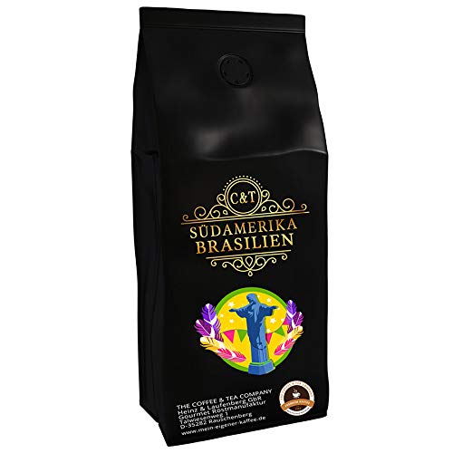 Coffee specialty from South America - Brazil, the land of sugar hat, samba, carnival and football - country coffee - top coffee - acid -free - gently and freshly roasted (whole bean, 3000 grams)