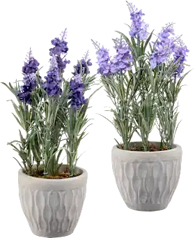 Artificial plant, lavender, 1 pc