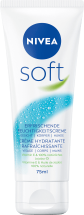 Nivea Soft nourishing cream in a tube, 75 ml