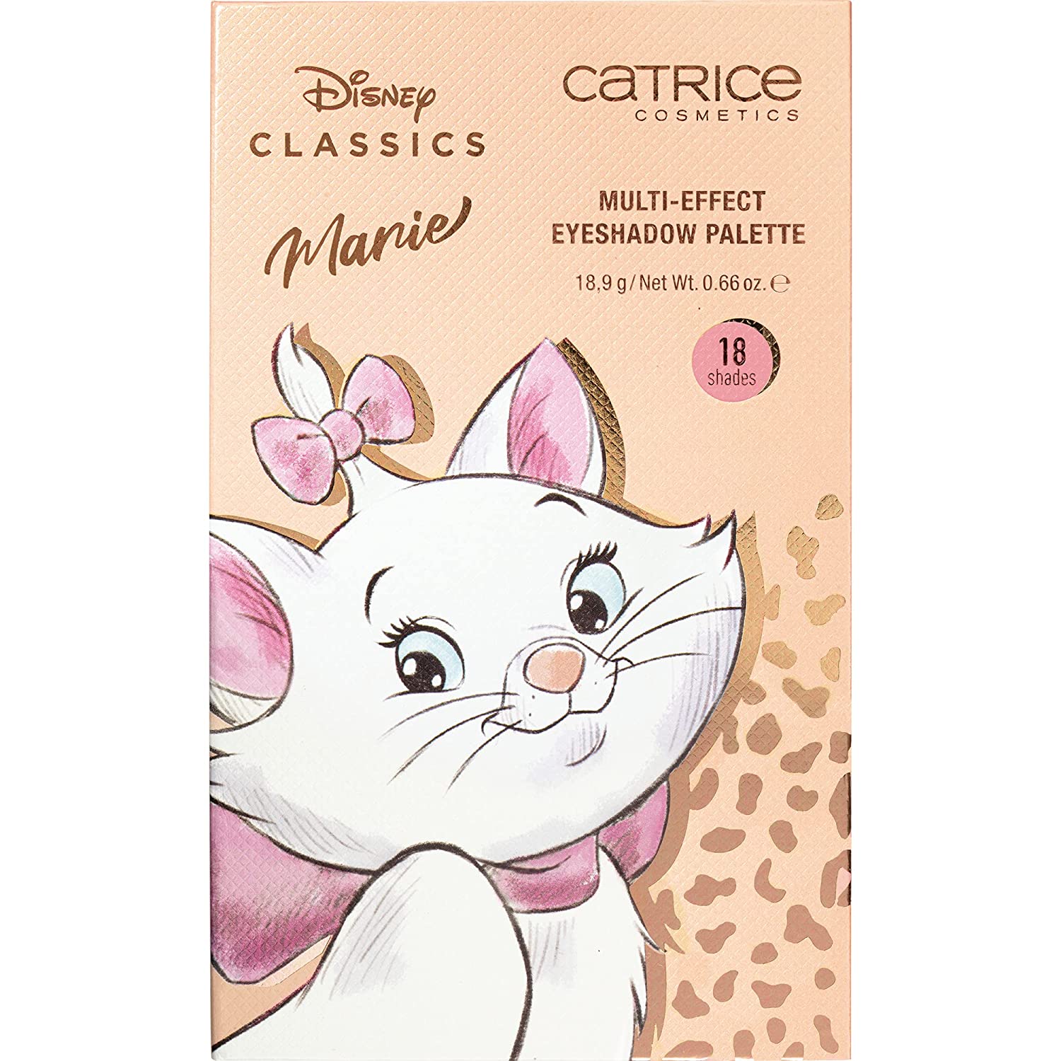 Catrice Disney Classics Marie Multi-Effect Eyeshadow Palette, No. 010 Je Su, ‎010 suis