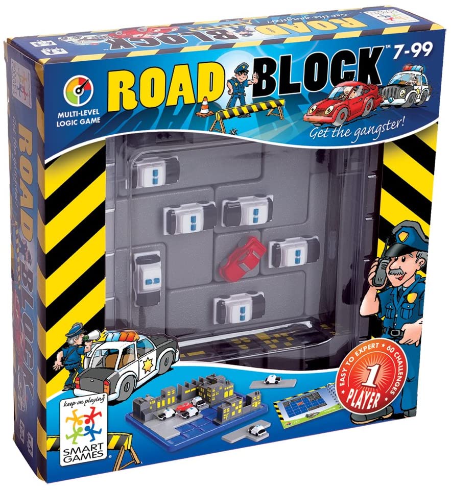 Smart Games – Road Block: Police Officers And Robbers, Ingenio With Progres