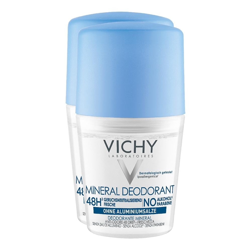VICHY DEODORANT Roll-on Mineral 48h without aluminum
