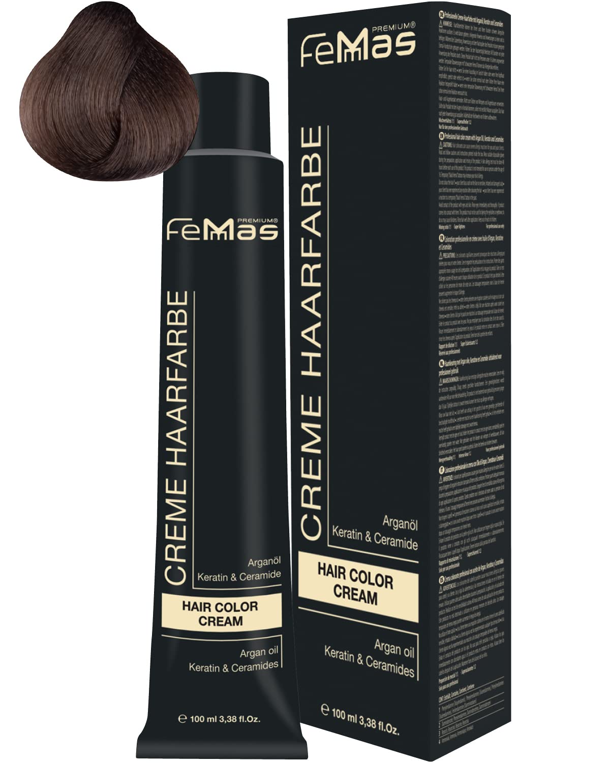 Femmas Hair Colour Cream 100 ml Hair Colour (Medium Blonde Intensive 7.0), ‎medium 7.0