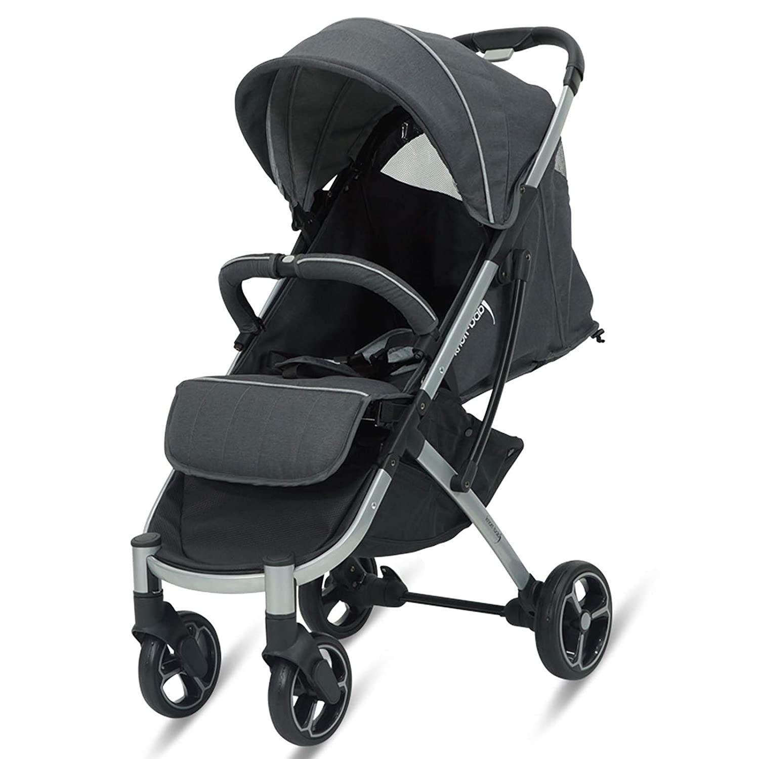 knorr-baby X-Easy-Fold Pushchair Melange Anthracite