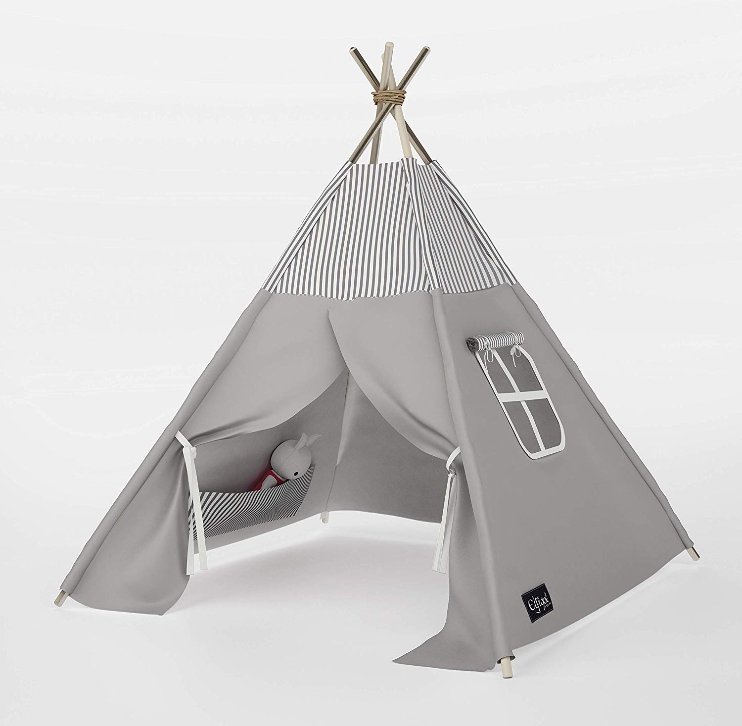 Elfique New Tipi with Double-Padded Blanket and Three Cushions