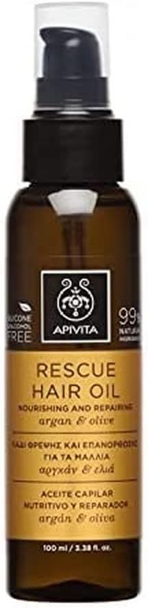 Apivita Rescue Hair Oil, 100 ml