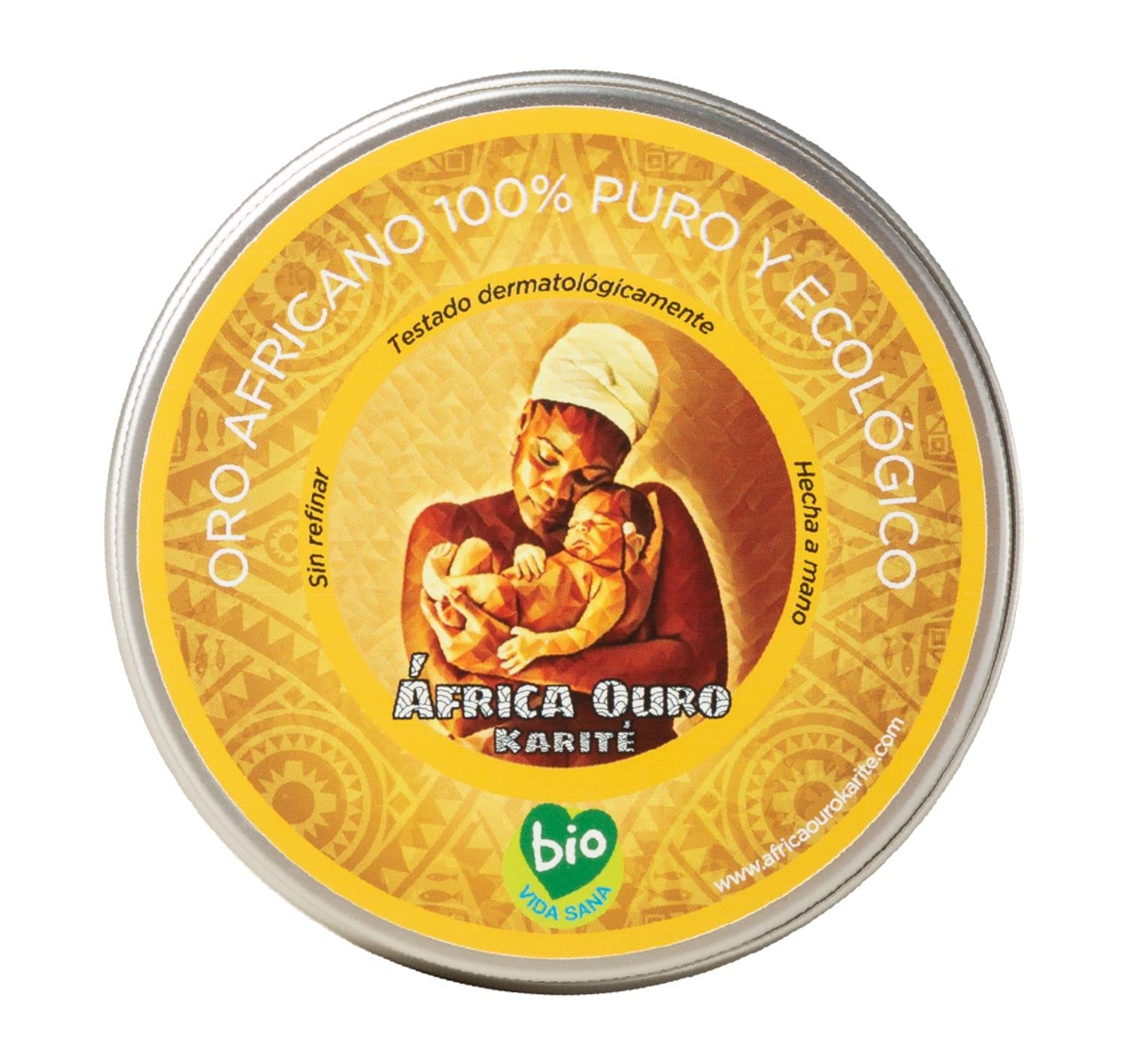 AOKlabs - Shea butter organic, African gold - unrefined, 100% pure, ecological, additive-free - moisturises, regenerates and repairs skin and hair (200 ml)