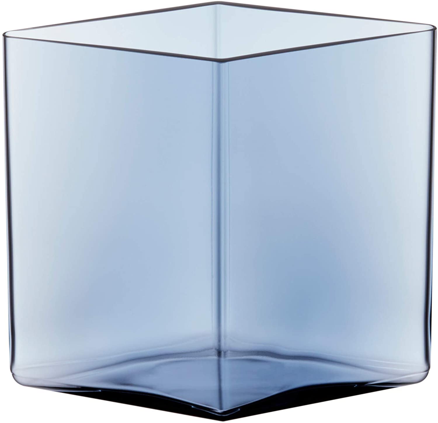 Iittala 1025683 Ruutu Vase, Rain, 205 x 180 mm
