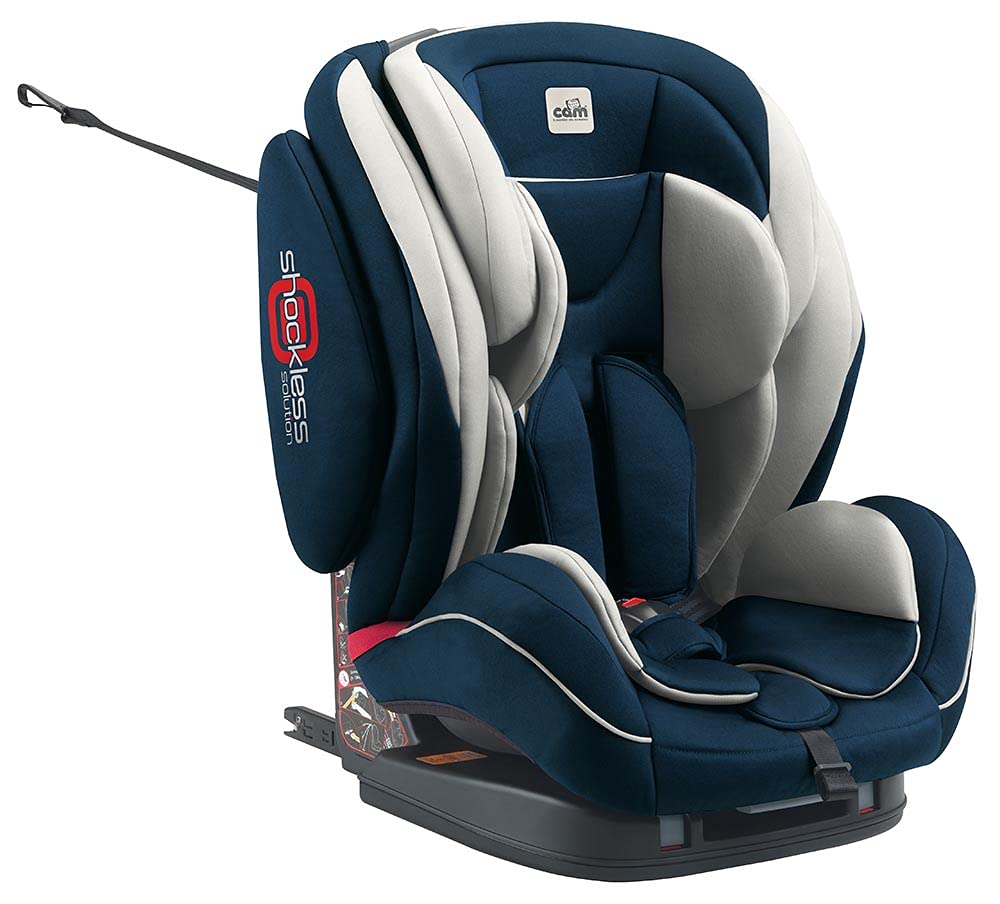 CAM Il Mondo del Bambino - art.S163/T497 - Regolo Isofix car seat - perfect from 9 to 36 kg - blue