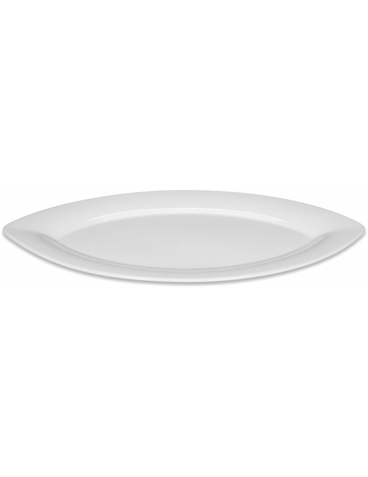 Table Star Avant-Garde Plate Pointed Oval 39 Cm - Set Of 6