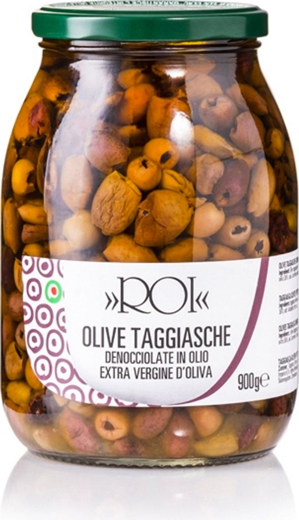 Taggiasca olives pitted 900 gr. - ROI